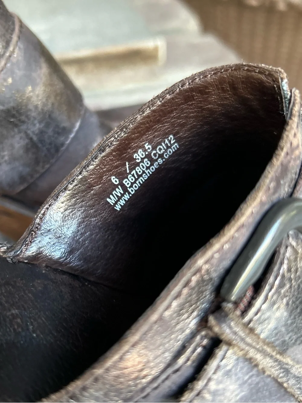 Born platform mule clogs